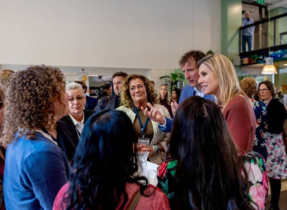 31-03-2026 Zoetermeer Queen Maxima attended the kick-off meeting of the GelijkGezond Foundation in Zoetermeer. Â  Copyright: xPPEx