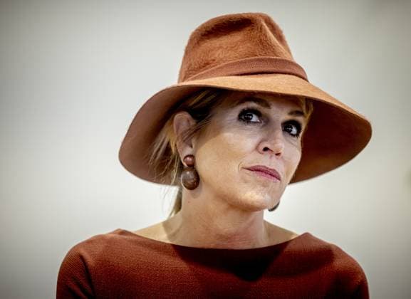 THE HAGUE - Queen Maxima is attending the celebration of Oxfam Novib s 70th anniversary. During the celebration, the international humanitarian organization looks ahead to the major global challenges of our time. Queen Maxima will open the new office during the event. ROBIN UTRECHT POOL ANP netherlands out - belgium out  Copyright: xx x554805076x originalFilename: 554805076.jpg