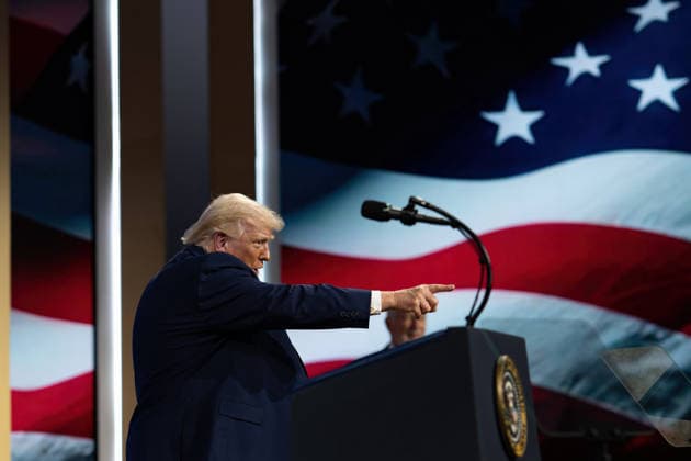 March 31, 2026, Miami, Fl, United States of America: U.S President Donald Trump, delivers remarks at the F President Donald J. Trump at the FII Priority Miami Summit, at the Faena Hotel, March 28, 2026, in Miami, Florida. The summit is held by the Saudi sovereign wealth fund. Miami United States of America - ZUMAp138 20260331_zaa_p138_051 Copyright: xDanielxTorok WhitexHousex