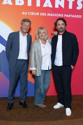 Les Habitants Documentary Premiere Laurent de Cherisey, Louis-Julien Petit, Candice Souillac attends Les Habitants Documentary Premiere at Le Grand REX on March 31, 2026 in Paris, France. Photo by Nasser Berzane ABACAPRESS.COM Paris France  Copyright: xBerzanexNasser ABACAx