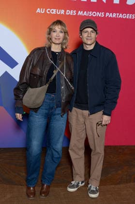 Les Habitants Documentary Premiere Caroline Anglade, Nicolas Moreau attend Les Habitants Documentary Premiere at Le Grand REX on March 31, 2026 in Paris, France. Photo by Nasser Berzane ABACAPRESS.COM Paris France  Copyright: xBerzanexNasser ABACAx