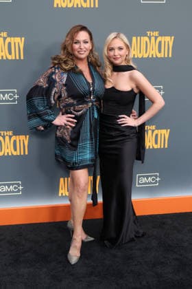 Los Angeles Premiere Of AMC+ s The Audacity Season 1, Los Angeles, USA, 31 March 2026 April Telek and guest at the Los Angeles Premiere Of AMC+ s The Audacity Season 1 held at the Academy of Motion Picture Arts and Sciences - Linwood Dunn Theater on 31 March 2026 in Hollywood, Los Angeles, California, United States., Credit:Xavier Collin Avalon United States, California, Los Angeles  Copyright: xXavierxCollinx xAvalonx 1087852050