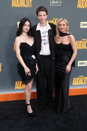 Los Angeles Premiere Of AMC+ s The Audacity Season 1, Los Angeles, USA, 31 March 2026 guest and Everett Blunck at the Los Angeles Premiere Of AMC+ s The Audacity Season 1 held at the Academy of Motion Picture Arts and Sciences - Linwood Dunn Theater on 31 March 2026 in Hollywood, Los Angeles, California, United States., Credit:Xavier Collin Avalon United States, California, Los Angeles  Copyright: xXavierxCollinx xAvalonx 1087852403