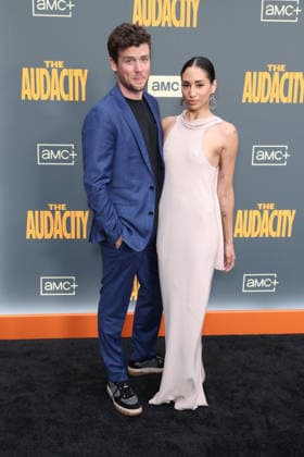 Los Angeles Premiere Of AMC+ s The Audacity Season 1, Los Angeles, USA, 31 March 2026 Jack Cutmore-Scott and guest at the Los Angeles Premiere Of AMC+ s The Audacity Season 1 held at the Academy of Motion Picture Arts and Sciences - Linwood Dunn Theater on 31 March 2026 in Hollywood, Los Angeles, California, United States., Credit:Xavier Collin Avalon United States, California, Los Angeles  Copyright: xXavierxCollinx xAvalonx 1087853823