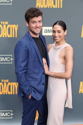 Los Angeles Premiere Of AMC+ s The Audacity Season 1, Los Angeles, USA, 31 March 2026 Jack Cutmore-Scott and guest at the Los Angeles Premiere Of AMC+ s The Audacity Season 1 held at the Academy of Motion Picture Arts and Sciences - Linwood Dunn Theater on 31 March 2026 in Hollywood, Los Angeles, California, United States., Credit:Xavier Collin Avalon United States, California, Los Angeles  Copyright: xXavierxCollinx xAvalonx 1087853833