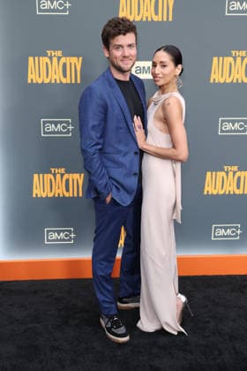 Los Angeles Premiere Of AMC+ s The Audacity Season 1, Los Angeles, USA, 31 March 2026 Jack Cutmore-Scott and guest at the Los Angeles Premiere Of AMC+ s The Audacity Season 1 held at the Academy of Motion Picture Arts and Sciences - Linwood Dunn Theater on 31 March 2026 in Hollywood, Los Angeles, California, United States., Credit:Xavier Collin Avalon United States, California, Los Angeles  Copyright: xXavierxCollinx xAvalonx 1087853850