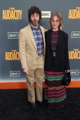Los Angeles Premiere Of AMC+ s The Audacity Season 1, Los Angeles, USA, 31 March 2026 Simon Helberg and guest at the Los Angeles Premiere Of AMC+ s The Audacity Season 1 held at the Academy of Motion Picture Arts and Sciences - Linwood Dunn Theater on 31 March 2026 in Hollywood, Los Angeles, California, United States., Credit:Xavier Collin Avalon United States, California, Los Angeles  Copyright: xXavierxCollinx xAvalonx 1087855721