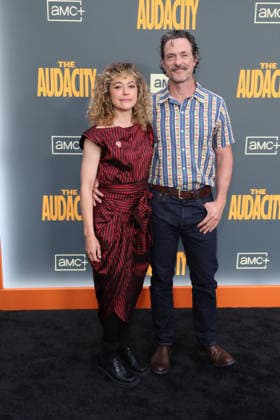 Los Angeles Premiere Of AMC+ s The Audacity Season 1, Los Angeles, USA, 31 March 2026 Tatiana Maslany and Brendan Hines at the Los Angeles Premiere Of AMC+ s The Audacity Season 1 held at the Academy of Motion Picture Arts and Sciences - Linwood Dunn Theater on 31 March 2026 in Hollywood, Los Angeles, California, United States., Credit:Xavier Collin Avalon United States, California, Los Angeles  Copyright: xXavierxCollinx xAvalonx 1087856513