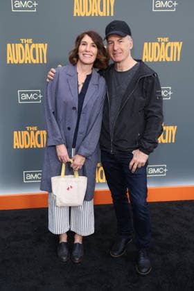 Los Angeles Premiere Of AMC+ s The Audacity Season 1, Los Angeles, USA, 31 March 2026 guest and Bob Odenkirk at the Los Angeles Premiere Of AMC+ s The Audacity Season 1 held at the Academy of Motion Picture Arts and Sciences - Linwood Dunn Theater on 31 March 2026 in Hollywood, Los Angeles, California, United States., Credit:Xavier Collin Avalon United States, California, Los Angeles  Copyright: xXavierxCollinx xAvalonx 1087857211