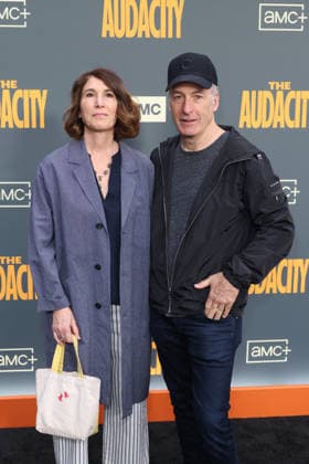 Los Angeles Premiere Of AMC+ s The Audacity Season 1, Los Angeles, USA, 31 March 2026 guest and Bob Odenkirk at the Los Angeles Premiere Of AMC+ s The Audacity Season 1 held at the Academy of Motion Picture Arts and Sciences - Linwood Dunn Theater on 31 March 2026 in Hollywood, Los Angeles, California, United States., Credit:Xavier Collin Avalon United States, California, Los Angeles  Copyright: xXavierxCollinx xAvalonx 1087857214