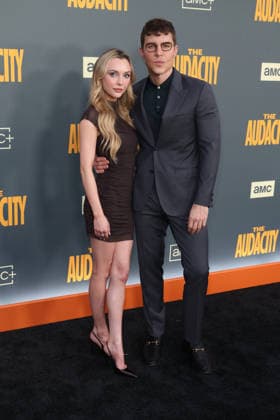 Los Angeles Premiere Of AMC+ s The Audacity Season 1, Los Angeles, USA, 31 March 2026 Victory Van Tuyl and Nolan Gerard Funk at the Los Angeles Premiere Of AMC+ s The Audacity Season 1 held at the Academy of Motion Picture Arts and Sciences - Linwood Dunn Theater on 31 March 2026 in Hollywood, Los Angeles, California, United States., Credit:Xavier Collin Avalon United States, California, Los Angeles  Copyright: xXavierxCollinx xAvalonx 1087858740