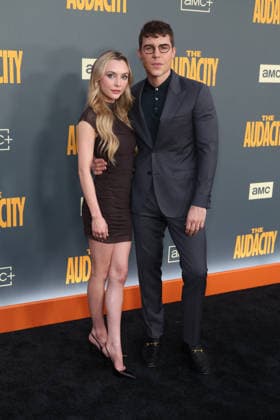 Los Angeles Premiere Of AMC+ s The Audacity Season 1, Los Angeles, USA, 31 March 2026 Victory Van Tuyl and Nolan Gerard Funk at the Los Angeles Premiere Of AMC+ s The Audacity Season 1 held at the Academy of Motion Picture Arts and Sciences - Linwood Dunn Theater on 31 March 2026 in Hollywood, Los Angeles, California, United States., Credit:Xavier Collin Avalon United States, California, Los Angeles  Copyright: xXavierxCollinx xAvalonx 1087858747