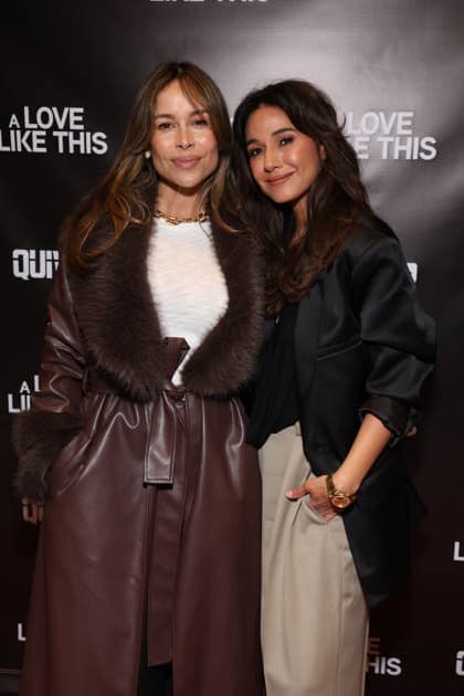 The Premiere of A Love Like This Los Angeles CA March 31:Emmanuelle Chriqui & Zulay Henao at the Premiere of A Love Like This held at the UTA Theatre on March 31, 2026 Credit: AdMedia EDITORIAL USE ONLY  Copyright: xx AdMediax admphotostwo979238
