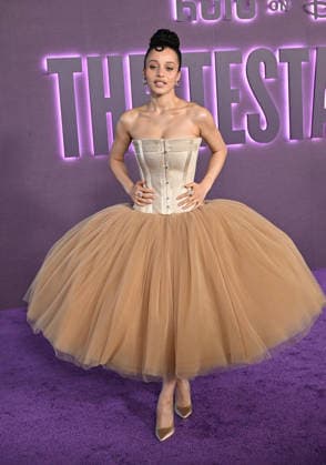 ˜The Testaments™ Los Angeles Premiere Chase Infiniti arriving to Hulu™s ˜The Testaments™ Los Angeles Premiere at Academy Museum on January 28, 2026 in Los Angeles, CA. Los Angeles Academy Museum California USA Copyright: xLISAxOConnor AFF-USA.comx