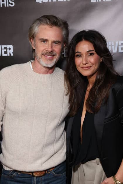 The Premiere of A Love Like This Los Angeles CA March 31: Sam Trammell and Emmanuelle Chriqui at the Premiere of A Love Like This held at the UTA Theatre on March 31, 2026 Credit: AdMedia EDITORIAL USE ONLY  Copyright: xx AdMediax admphotostwo979256