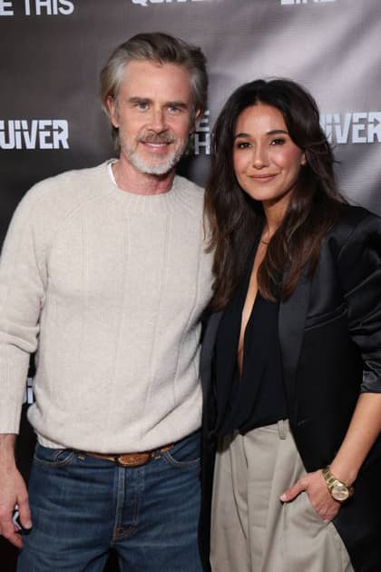 The Premiere of A Love Like This Los Angeles CA March 31: Sam Trammell and Emmanuelle Chriqui at the Premiere of A Love Like This held at the UTA Theatre on March 31, 2026 Credit: AdMedia EDITORIAL USE ONLY  Copyright: xx AdMediax admphotostwo979283