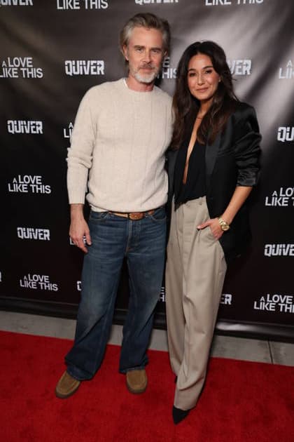 The Premiere of A Love Like This Los Angeles CA March 31: Sam Trammell and Emmanuelle Chriqui at the Premiere of A Love Like This held at the UTA Theatre on March 31, 2026 Credit: AdMedia EDITORIAL USE ONLY  Copyright: xx AdMediax admphotostwo979286