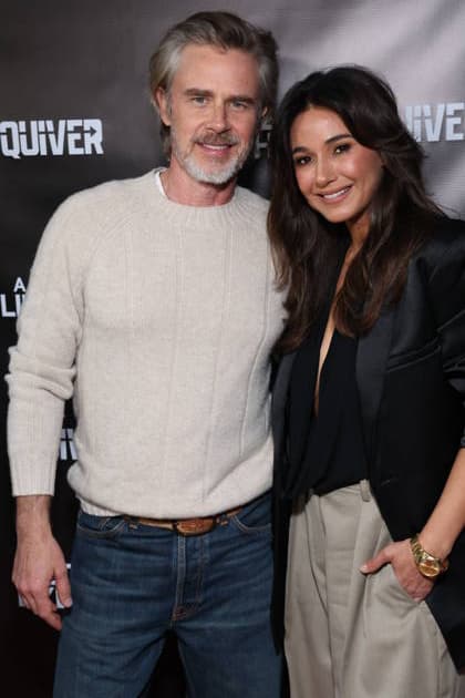 The Premiere of A Love Like This Los Angeles CA March 31: Sam Trammell and Emmanuelle Chriqui at the Premiere of A Love Like This held at the UTA Theatre on March 31, 2026 Credit: AdMedia EDITORIAL USE ONLY  Copyright: xx AdMediax admphotostwo979287