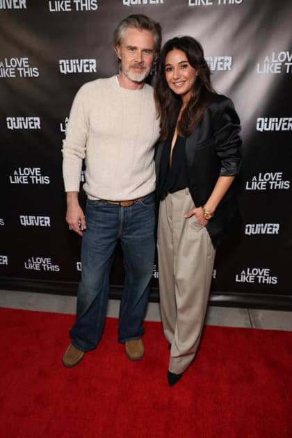The Premiere of A Love Like This Los Angeles CA March 31: Sam Trammell and Emmanuelle Chriqui at the Premiere of A Love Like This held at the UTA Theatre on March 31, 2026 Credit: AdMedia EDITORIAL USE ONLY  Copyright: xx AdMediax admphotostwo979288