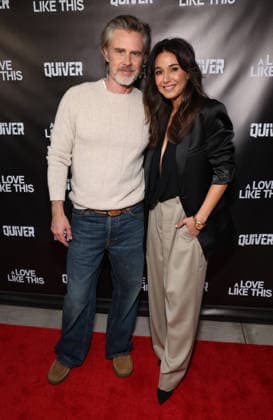 Los Angeles CA March 31: Sam Trammell and Emmanuelle Chriqui at the Premiere of A Love Like This held at the UTA Theatre on March 31, 2026 Copyright: xAdMedia MediaPunchx
