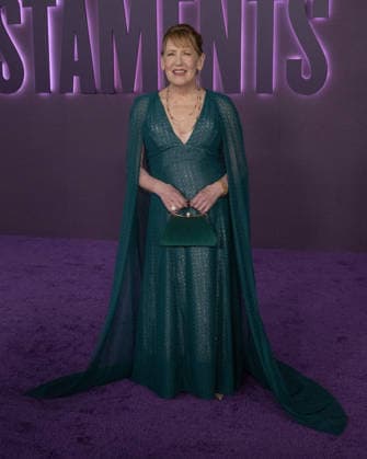 March 31, 2026, Los Angeles, California, USA: American actress ANN DOWD, 70, attends Hulu s The Testaments red carpet premiere. Los Angeles USA  - ZUMAb173 20260331_aap_b173_034 Copyright: xBillyxBennightx