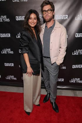 Los Angeles CA March 31: Lance Bass and Emmanuelle Chriqui at the Premiere of A Love Like This held at the UTA Theatre on March 31, 2026 Copyright: xAdMedia MediaPunchx