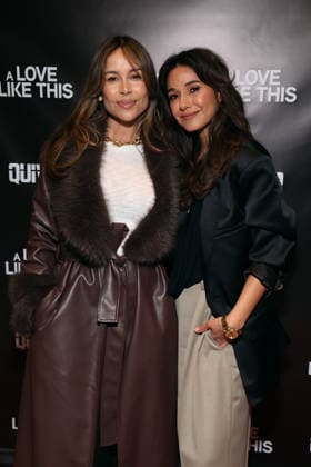 Los Angeles CA March 31:Emmanuelle Chriqui & Zulay Henao at the Premiere of A Love Like This held at the UTA Theatre on March 31, 2026 Copyright: xAdMedia MediaPunchx