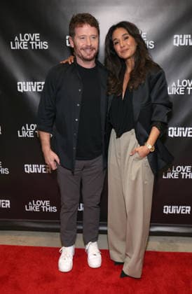 Los Angeles CA March 31: Kevin Connolly & Emmanuelle Chriqui at the Premiere of A Love Like This held at the UTA Theatre on March 31, 2026 Copyright: xAdMedia MediaPunchx