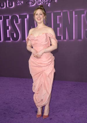 The Testaments Premiere - Los Angeles, USA LOS ANGELES, USA. March 31, 2026: Eva Foote at the premiere for Hulu s The Testaments at the Academy Museum. Los Angeles CA USA  Copyright: xPaulxSmith Featureflashx