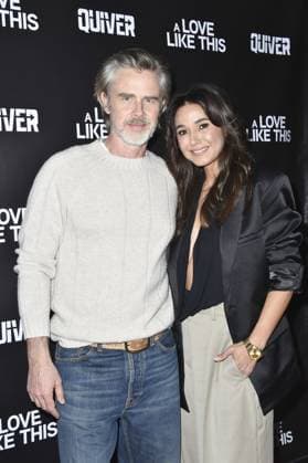 Sam Trammell, Emmanuelle Chriqui at arrivals for A LOVE LIKE THIS Premiere, The United Talent Agency (UTA) screening room, Beverly Hills, CA, March 31, 2026. Photo By: Elizabeth Goodenough Everett Collection A LOVE LIKE THIS Premiere PUBLICATIONXNOTxINxCANxCHNxFRAxITAxJPNxNORxPOLxRUSxESPxUKxUSA