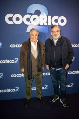 Cocorico 2 Premiere - Paris Didier Bourdon and Christian Clavier during the premiere of COCORICO 2 in Paris on March 31, 2026. Photo by Eliot Blondet ABACAPRESS.COM Paris France France  Copyright: xBlondetxEliot ABACAx