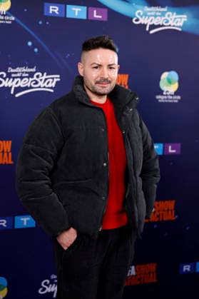 Singer Menderes Bagci comes to the exclusive preview of the new season of the casting show DSDS at the 25 hours Hotel Cologne, 01 04 2026 NRW Germany Copyright: xChristophxHardtx