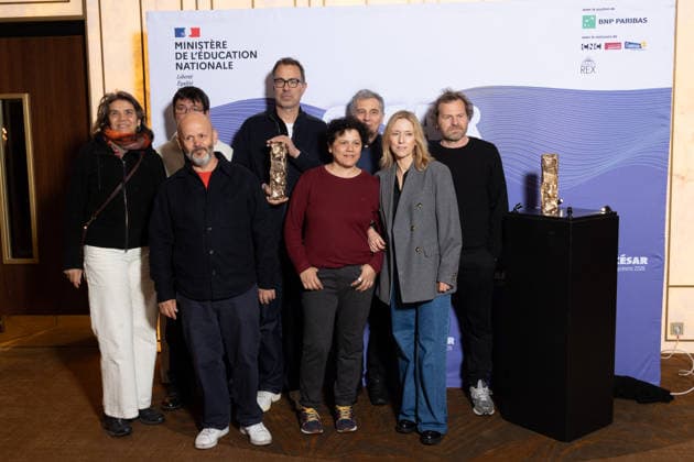 Dossier 137 Paris Film Premiere Barbara Letellier, Laurent Rouan, Gilles Marchand, Dominik Moll, Rym Debbarh-Mounir, Thierry Verrier, Léa Drucker and Patrick Ghiringhelli attends Dossier 137 Paris Film Premiere at Le Grand REX on April 01, 2026 in Paris, France. Photo by Nasser Berzane ABACAPRESS.COM Paris France  Copyright: xBerzanexNasser ABACAx