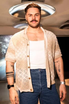 Daniel Schuhmacher at the preview of the 22nd season of the casting show DSDS 2026 at the 25 hours Hotel Cologne, 01 04 2026 Foto:xT.xNgox xFuturexImagex dsds_6411