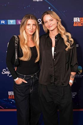 Kimberly Simmler and Maja Hochhalter at the preview of the 22nd season of the casting show DSDS 2026 at the 25 hours Hotel Cologne, 01 04 2026 Foto:xT.xNgox xFuturexImagex dsds_6422