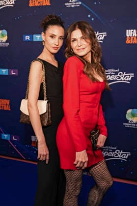 Nadine Menz and Tabea Heynig at the preview of the 22nd season of the casting show DSDS 2026 at the 25 hours Hotel Cologne, 01 04 2026 Foto:xT.xNgox xFuturexImagex dsds_6431