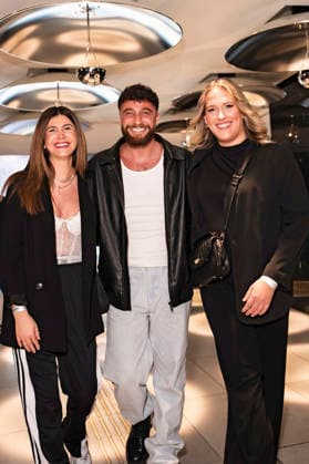 Stephie Stark, Umut Tekin and Josi Meloni at the preview of the 22nd season of the casting show DSDS 2026 at the 25 hours Hotel Cologne, 01 04 2026 Foto:xT.xNgox xFuturexImagex dsds_6435