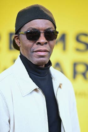 The 6th Reims Polar Film Festival - Day 2. FC REIMS, FRANCE - APRIL 1 Isaach de Bankole attends the premiere of Le Cris des Gardes during Day Two of the 6th Reims Polar Film Festival on April 1, 2026 in Reims, France. Photo by Franck Castel ABACAPRESS.COM Reims France  Copyright: xCastelxFranck ABACAx
