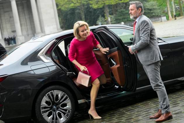 Queen Mathilde Adresses Be Philanthropy 2026 BRUSSELS, BELGIUM - APRIL 02: Queen Mathilde of Belgium pictured arriving the opening of Be Philanthropy 2026 on April 02, 2026 in Brussels, Belgium, 02 04 2026 Brussels Belgium  Copyright: xPhilipxReynaersx
