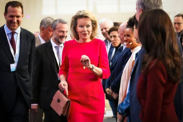 Queen Mathilde Adresses Be Philanthropy 2026 BRUSSELS, BELGIUM - APRIL 02: Queen Mathilde of Belgium pictured arriving for the opening address at Be Philanthropy 2026 on April 02, 2026 in Brussels, Belgium, 02 04 2026 Brussels Belgium  Copyright: xPhilipxReynaersx