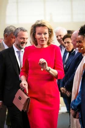 Queen Mathilde Adresses Be Philanthropy 2026 BRUSSELS, BELGIUM - APRIL 02: Queen Mathilde of Belgium pictured arriving for the opening address at Be Philanthropy 2026 on April 02, 2026 in Brussels, Belgium, 02 04 2026 Brussels Belgium  Copyright: xPhilipxReynaersx