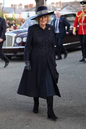 . 02 04 2026. St Asaph, United Kingdom. King Charles III and Queen Camilla at the Royal Maundy Service at St Asaph Cathedral in Wales, United Kingdom.  xStephenxLockx xi-Imagesx IIM-26678-0005
