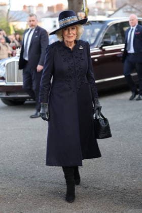. 02 04 2026. St Asaph, United Kingdom. King Charles III and Queen Camilla at the Royal Maundy Service at St Asaph Cathedral in Wales, United Kingdom.  xStephenxLockx xi-Imagesx IIM-26678-0006