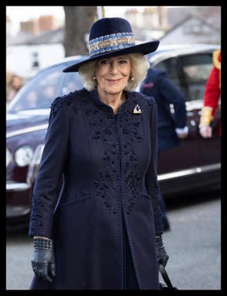 . 02 04 2026. St Asaph, United Kingdom. King Charles III and Queen Camilla arriving at the Royal Maundy Service at St Asaph Cathedral in Wales, United Kingdom.  xStephenxLockx xi-Imagesx IIM-26678-0012
