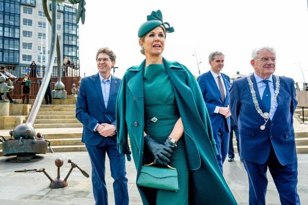 Scheveningen, The Netherlands, 2026-04-02 13:48:52 Scheveningen, 02-04-2026, Scheveningen Boulevard. Queen Maxima opens the renovated boulevard in Scheveningen. The Scheveningen Boulevard, for decades one of the best-known and most visited coastal promenades in the Netherlands, has been renewed in recent years to better accommodate the growing number of visitors and be ready for the future. PHOTO: NLBeeld Patrick van Emst Credit: NL Beeld Patrick van Emst  Copyright: xx x