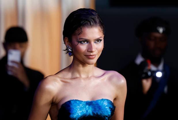Zendaya arrives on the red carpet at the premiere of A24 s The Drama at Regal Union Square on Thursday, April 2, 2026 in New York City.  NYP20260402112 JOHNxANGELILLO