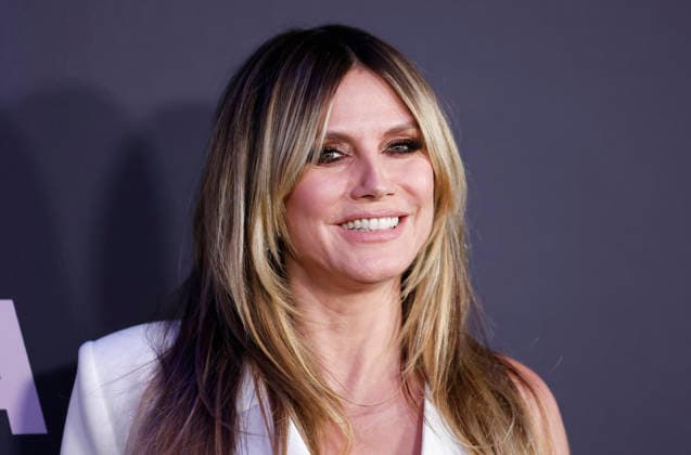 Heidi Klum arrives on the red carpet at the premiere of A24 s The Drama at Regal Union Square on Thursday, April 2, 2026 in New York City.  NYP20260402147 JOHNxANGELILLO