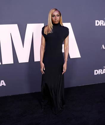 Ziwe Fumudoh arrives on the red carpet at the premiere of A24 s The Drama at Regal Union Square on Thursday, April 2, 2026 in New York City.  NYP20260402136 JOHNxANGELILLO