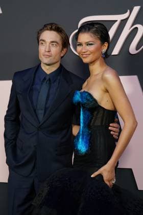Robert Pattinson, Zendaya at arrivals for THE DRAMA Premiere, Regal Union Square, New York, NY, April 02, 2026. Photo By: Kristin Callahan Everett Collection THE DRAMA Premiere PUBLICATIONXNOTxINxCANxCHNxFRAxITAxJPNxNORxPOLxRUSxESPxUKxUSA