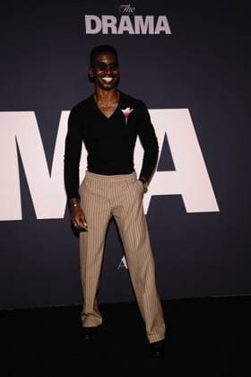 Mamoudou Athie at arrivals for THE DRAMA Premiere, Regal Union Square, New York, NY, April 02, 2026. Photo By: Kristin Callahan Everett Collection THE DRAMA Premiere PUBLICATIONXNOTxINxCANxCHNxFRAxITAxJPNxNORxPOLxRUSxESPxUKxUSA